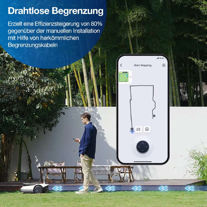 ECOVACS Akku-Mähroboter Goat G1